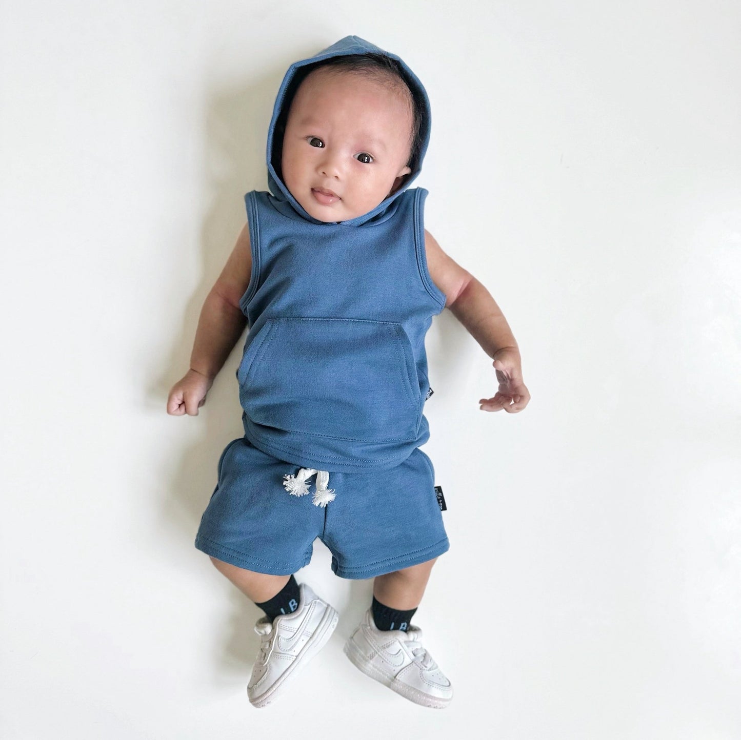 BAMBOO HOODIE TANK - Arctic - Mack & Harvie