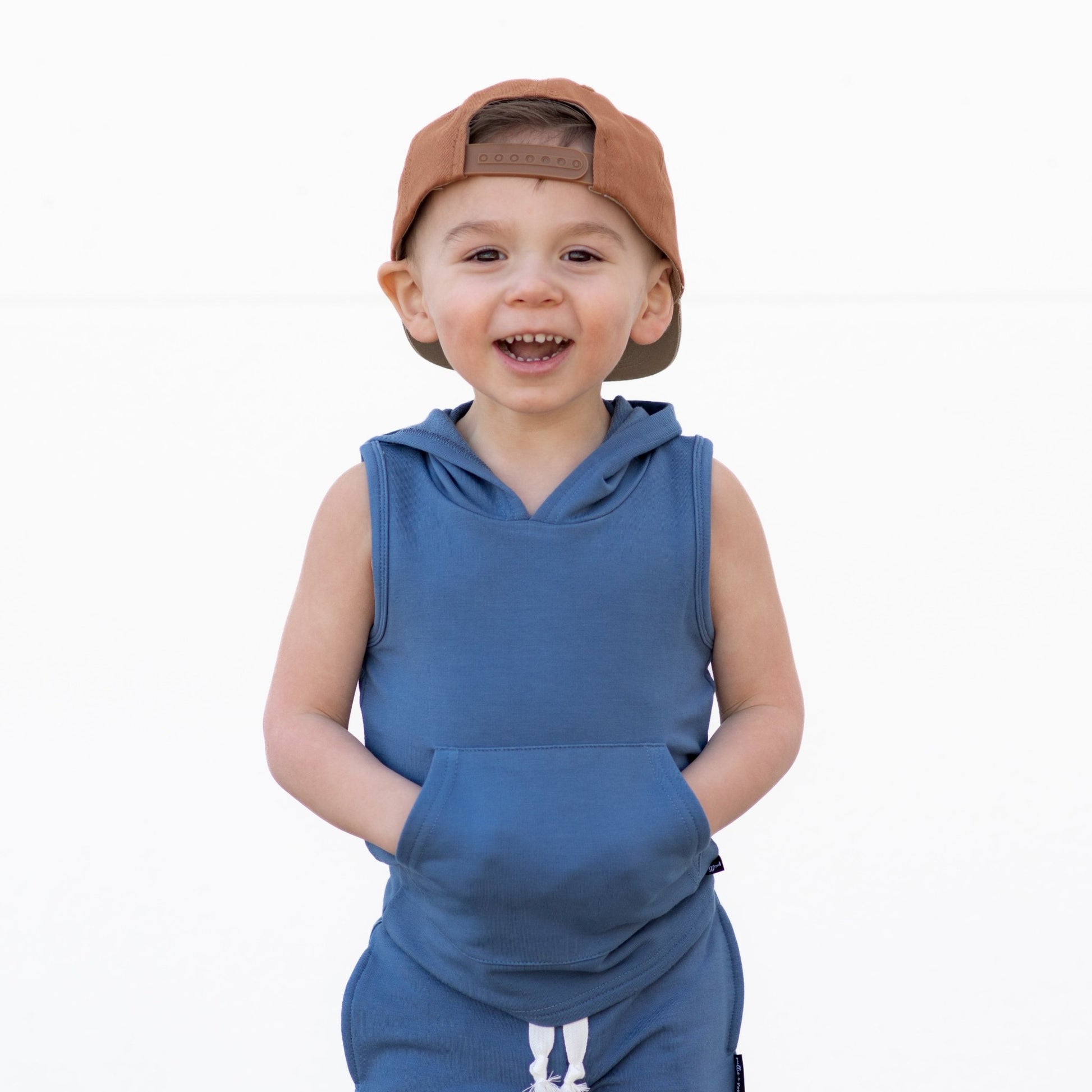 BAMBOO HOODIE TANK - Arctic - Mack & Harvie