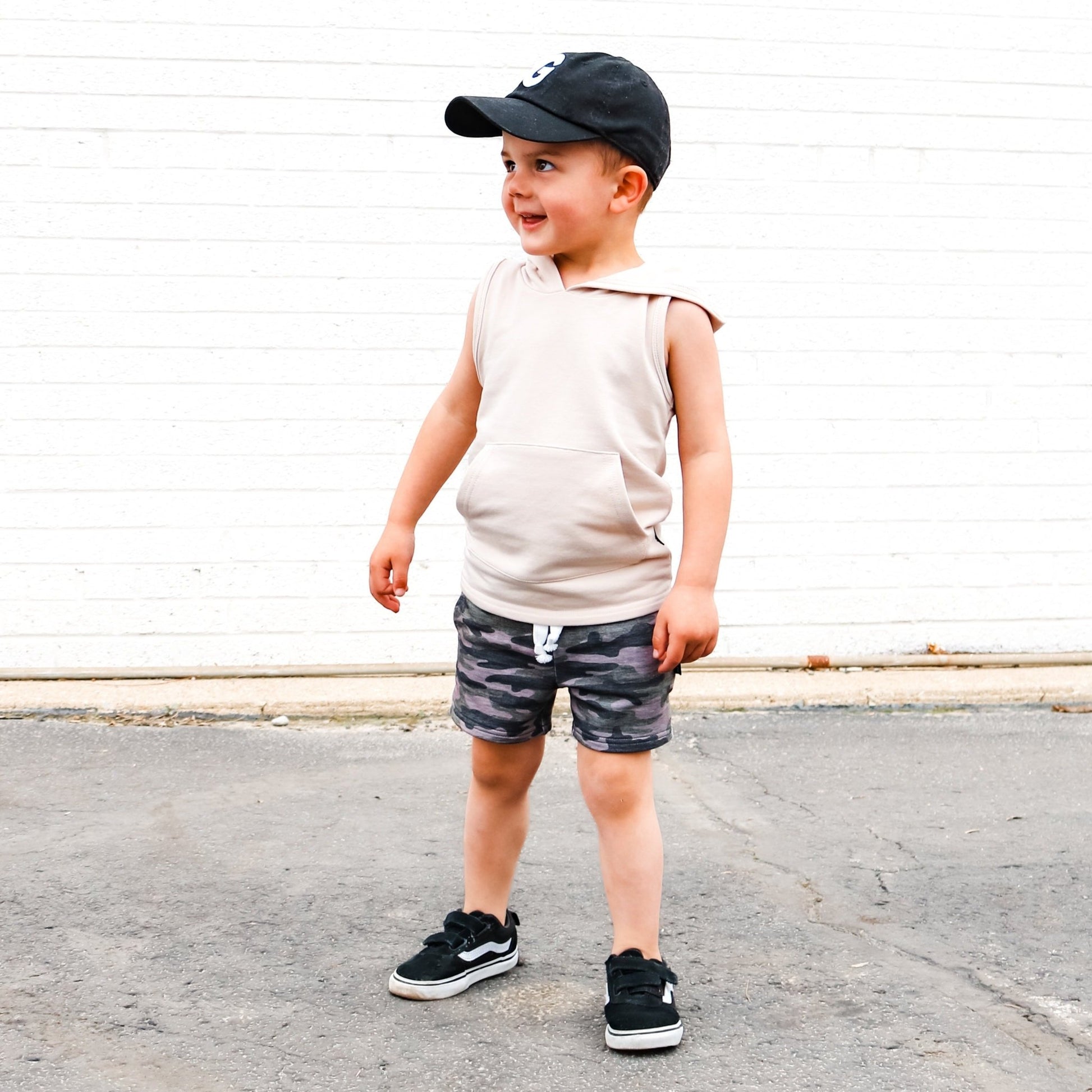 BAMBOO HOODIE TANK - Clay - Mack & Harvie
