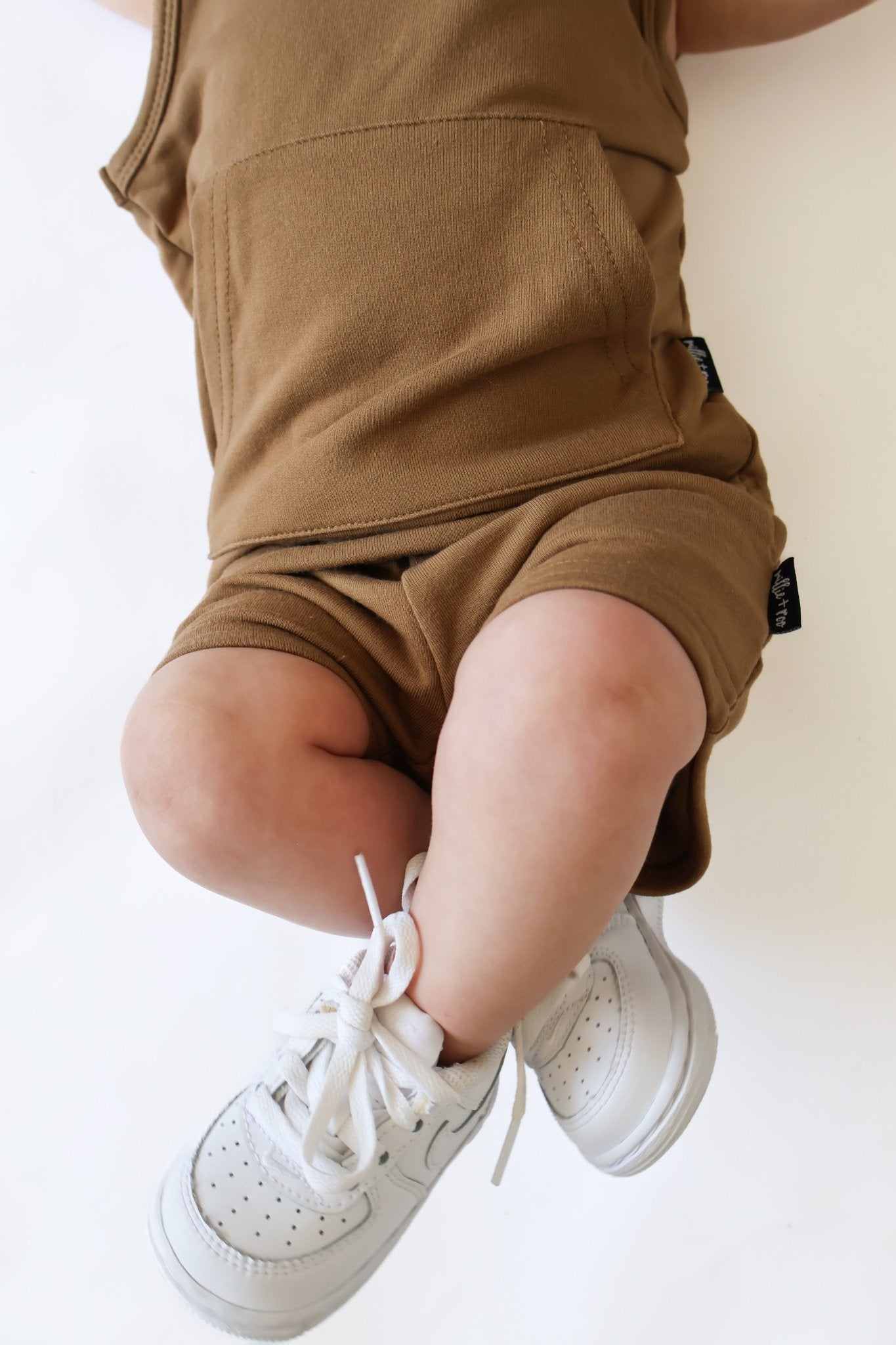 BAMBOO JOGGER SHORTS - Mocha - Mack & Harvie