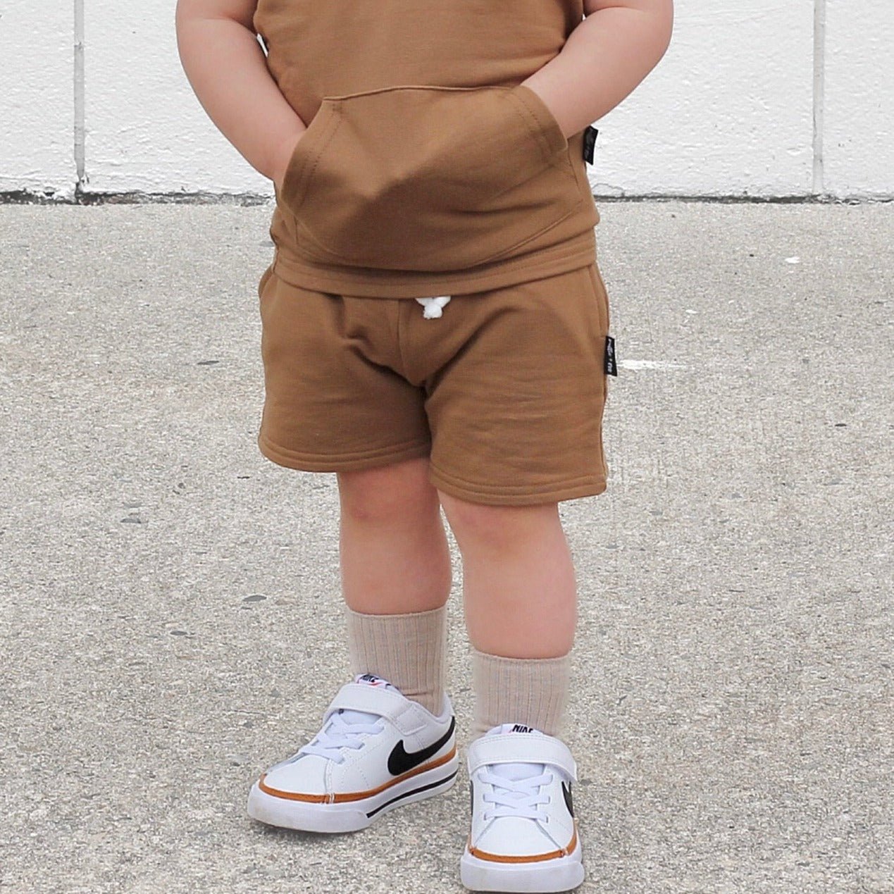BAMBOO JOGGER SHORTS - Mocha - Mack & Harvie