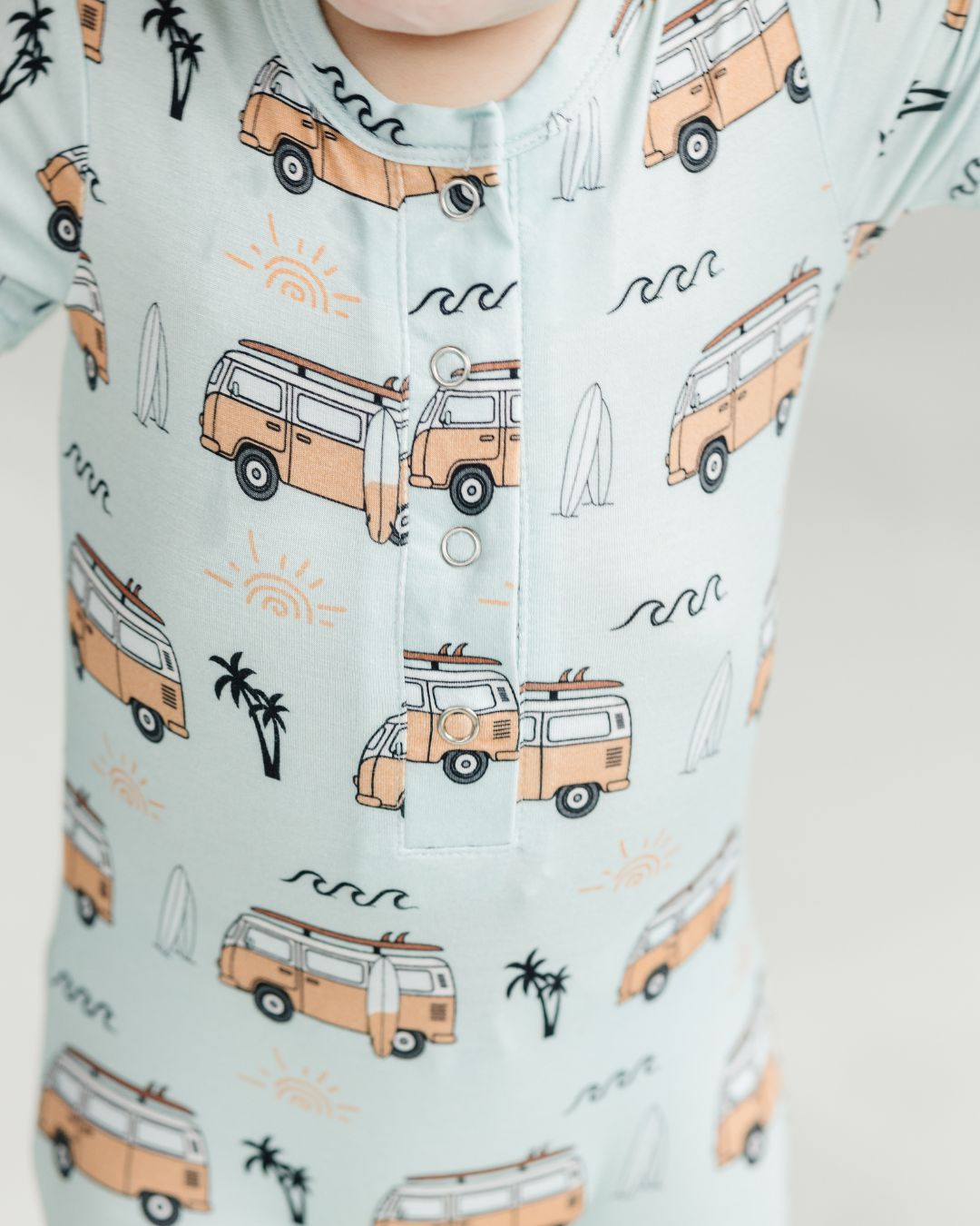 Bamboo Jumpsuit | Retro Beach - Mack & Harvie