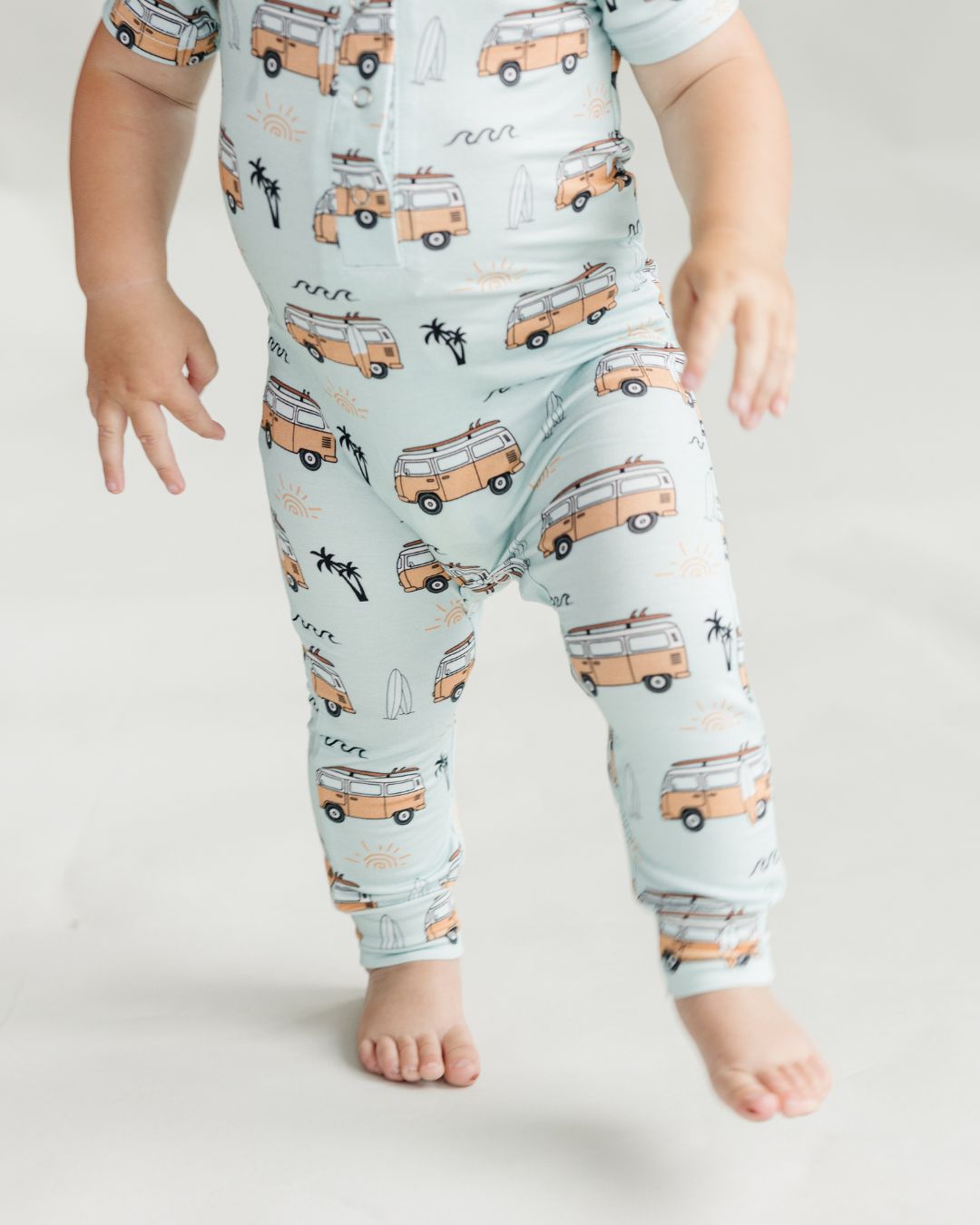 Bamboo Jumpsuit | Retro Beach - Mack & Harvie