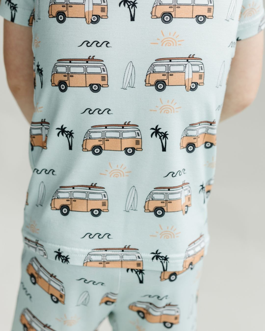 Bamboo Shorts Set | Retro Beach - Mack & Harvie