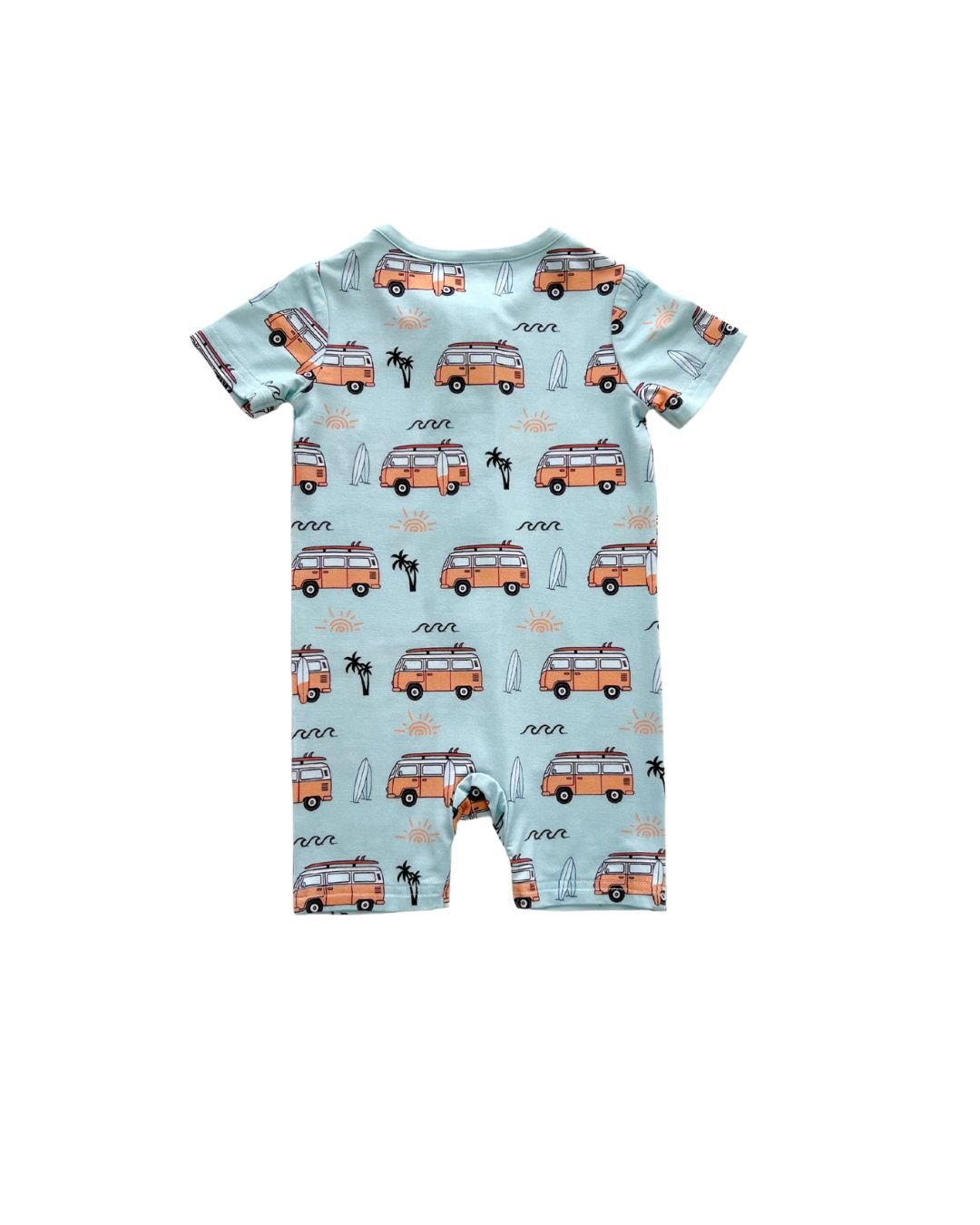 Bamboo Shorty Romper | Retro Beach - Mack & Harvie