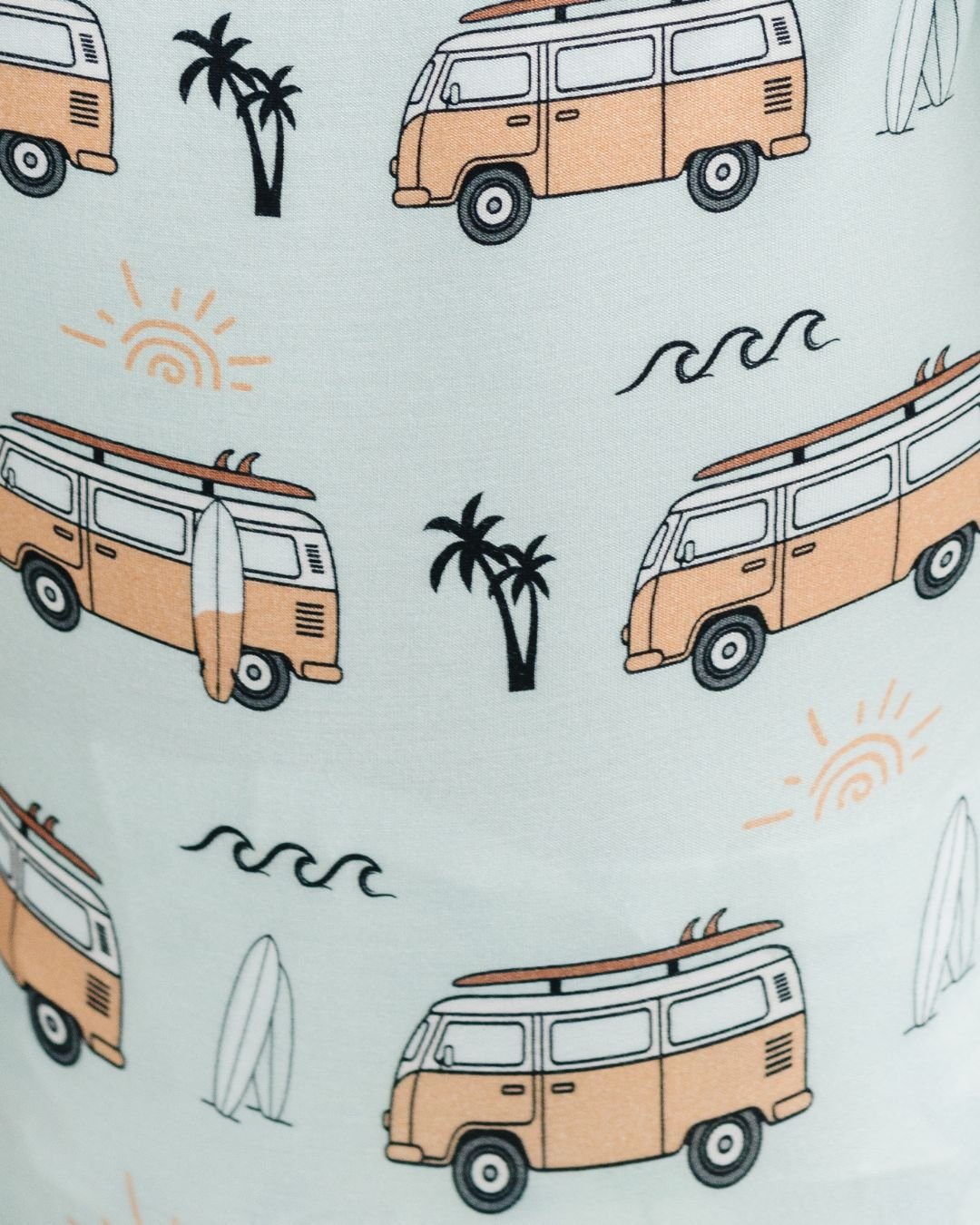 Bamboo Shorty Romper | Retro Beach - Mack & Harvie
