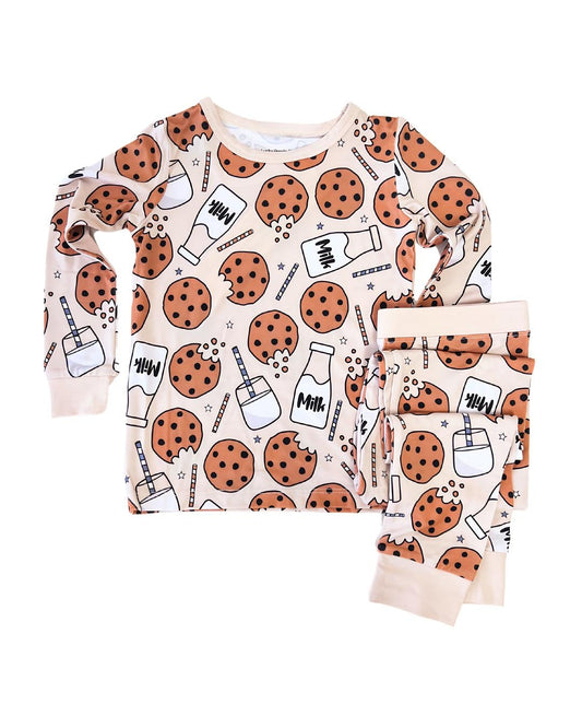 Bamboo Two Piece Set | Milk & Cookies - Mack & Harvie