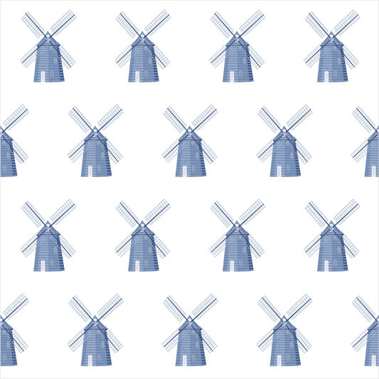 Hamptons Windmill Zippered Romper