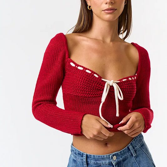 Calvin Crop Sweater