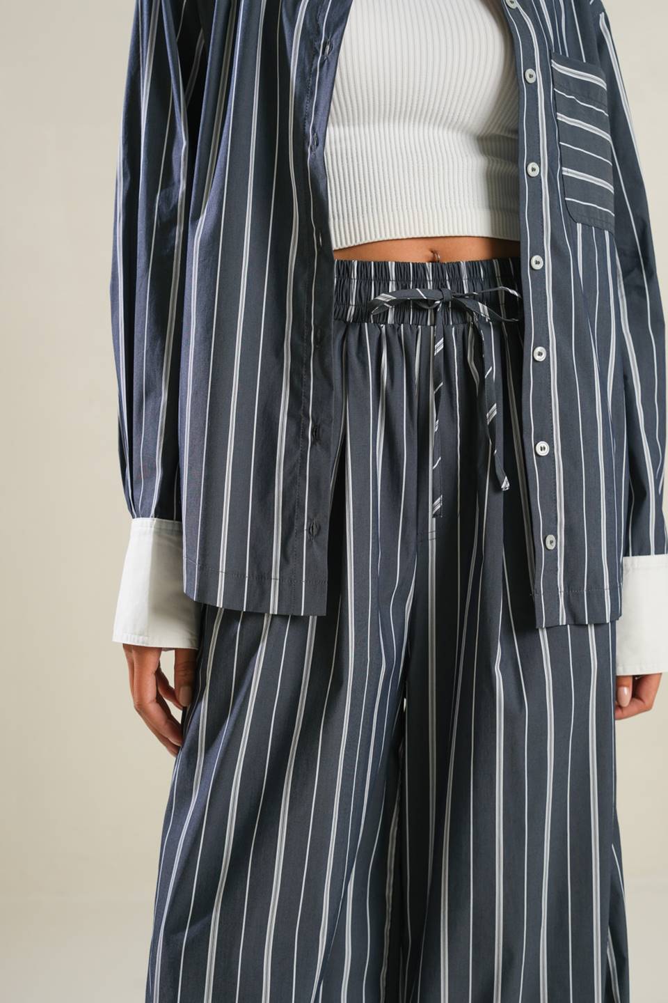 BEHIND THE GRIN WOVEN PANTS - Mack & Harvie