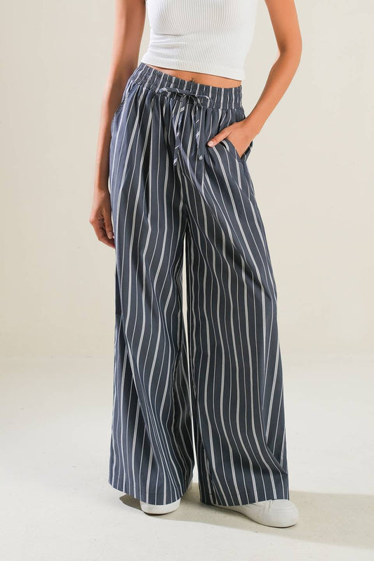BEHIND THE GRIN WOVEN PANTS - Mack & Harvie