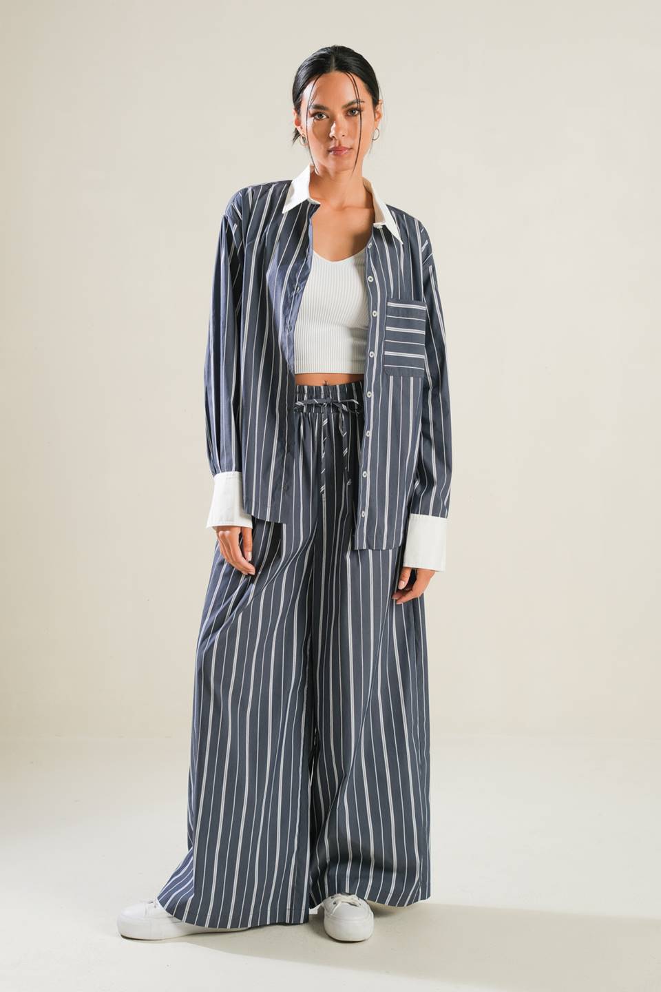 BEHIND THE GRIN WOVEN PANTS - Mack & Harvie