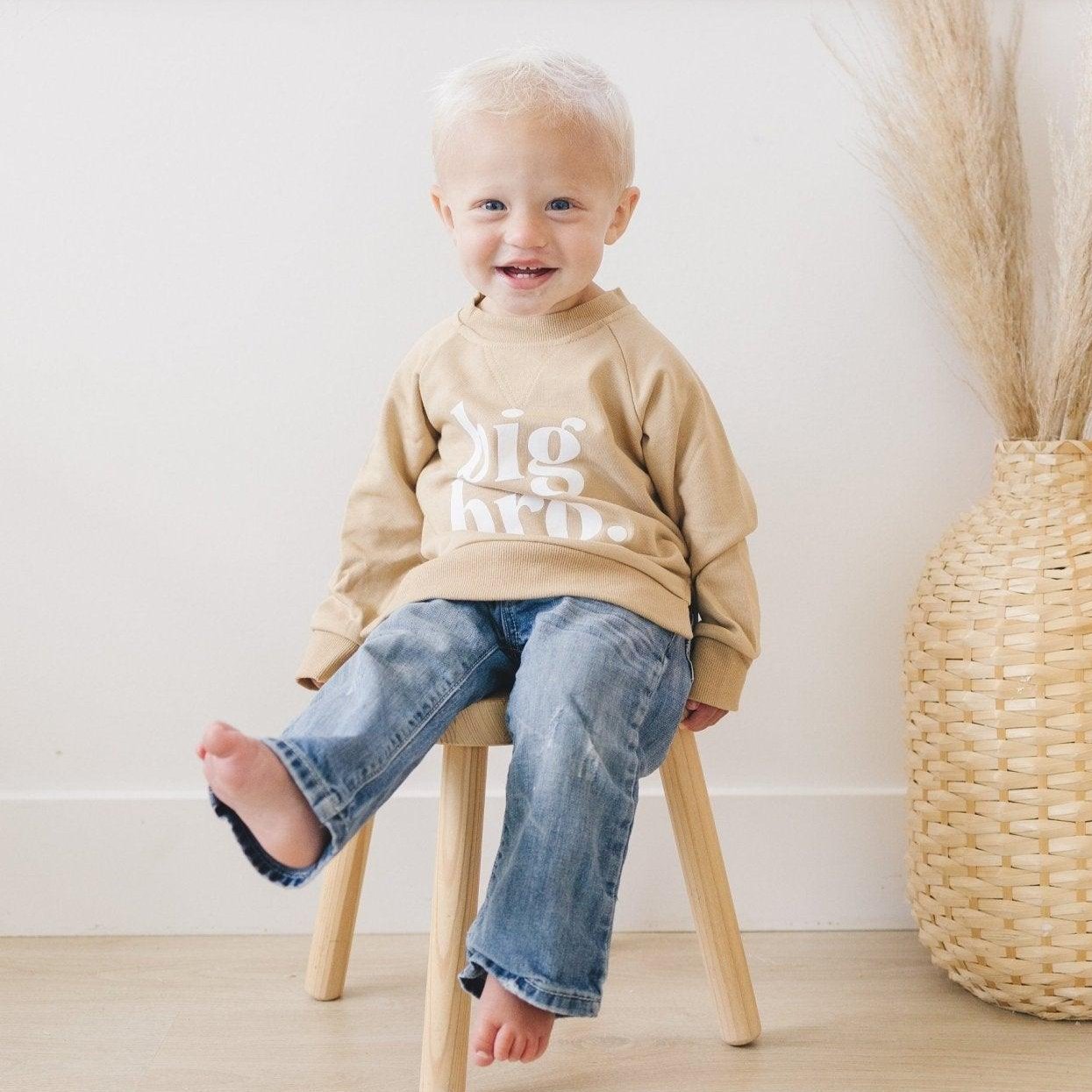 Big Bro Crewneck Sweatshirt *6-9 & 9-12 months left