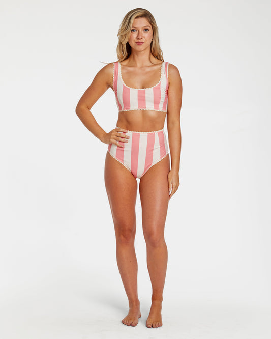 Cabana Stripe Bikini (Pink)