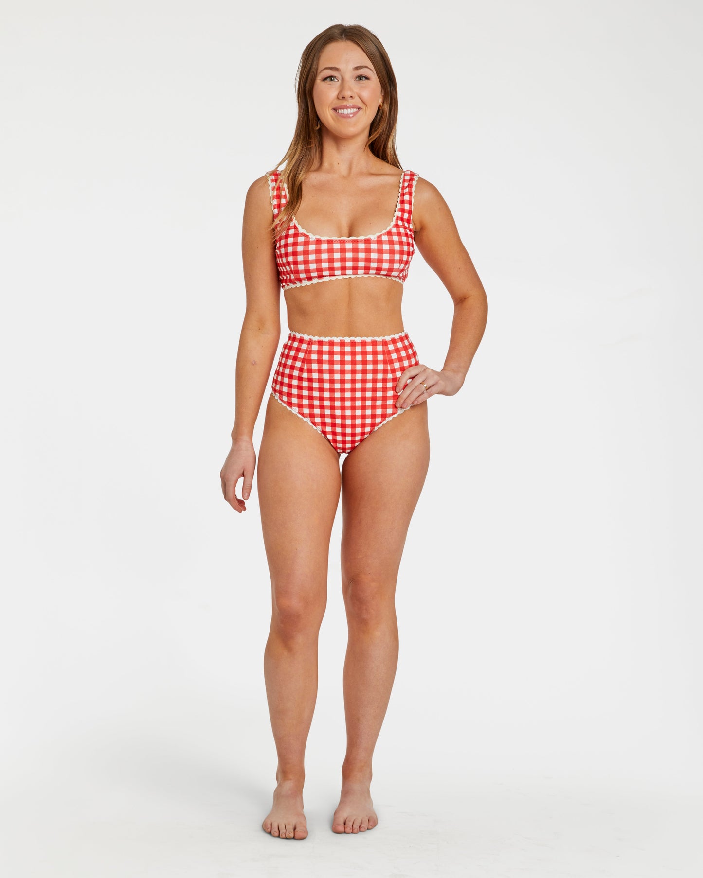 Gingham Bikini (Red)