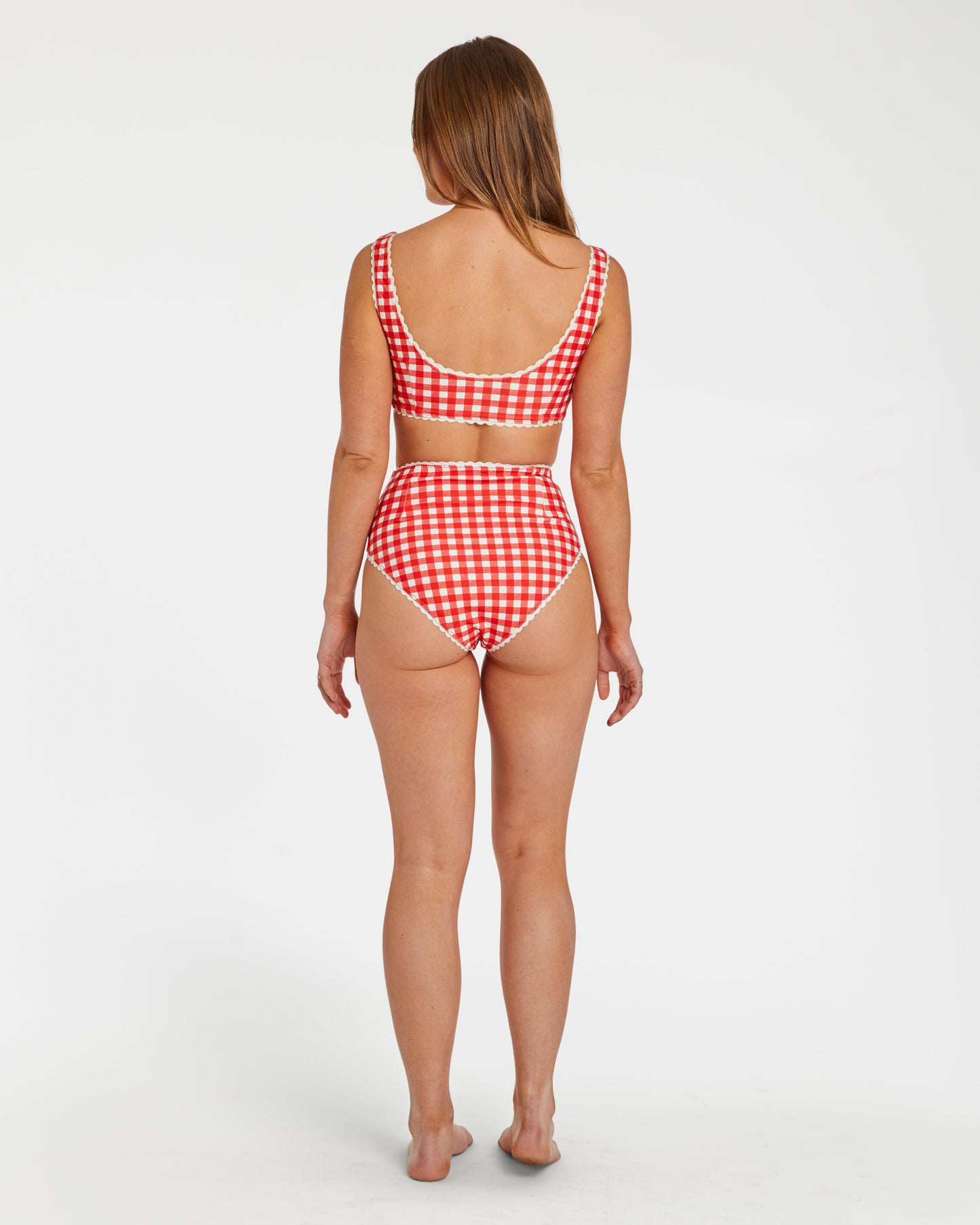 Gingham Bikini (Red)