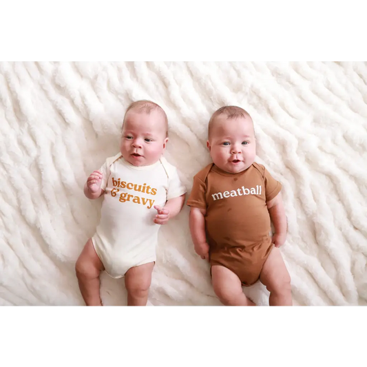 Biscuits & Gravy Baby Onesie