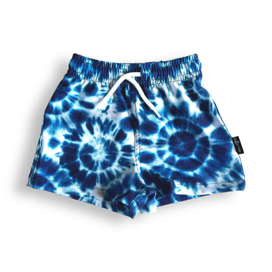 BOARD SHORTS- Blue Tie Dye - Mack & Harvie