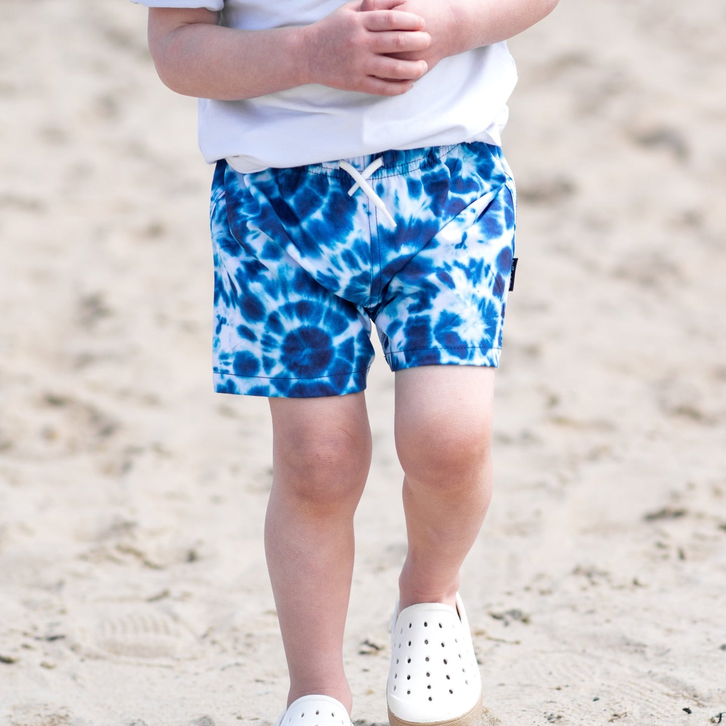 BOARD SHORTS- Blue Tie Dye - Mack & Harvie