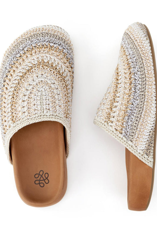 Bolinas Crocheted Clogs - Ubud Stripe