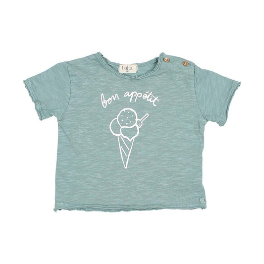 Bon Appetit T-Shirt - Sea Pine - Mack & Harvie