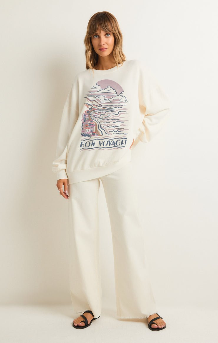 BON VOYAGE SUNDAY SWEATSHIRT