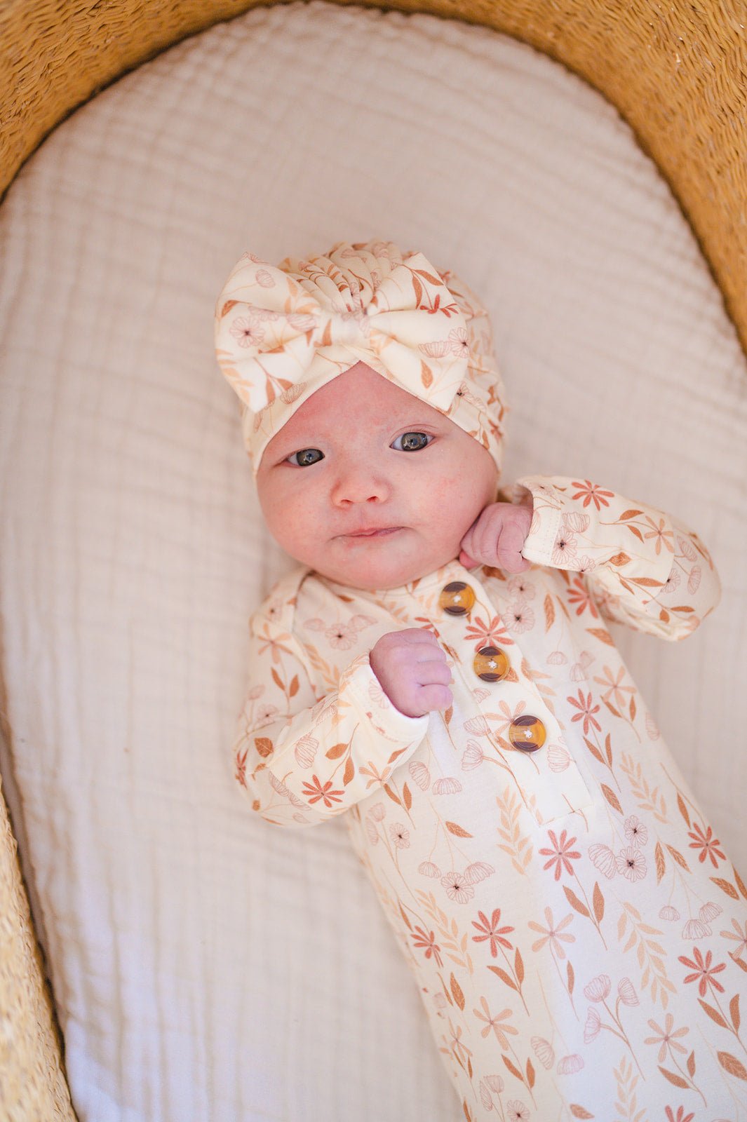 Bow Turban Hat - Wildflower - Mack & Harvie