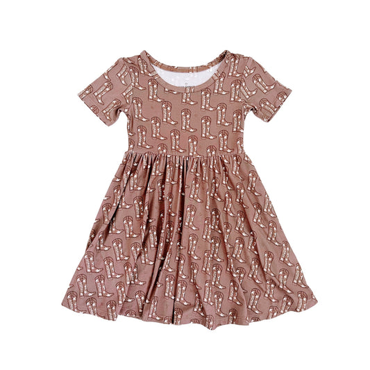 Brown Boots Dress