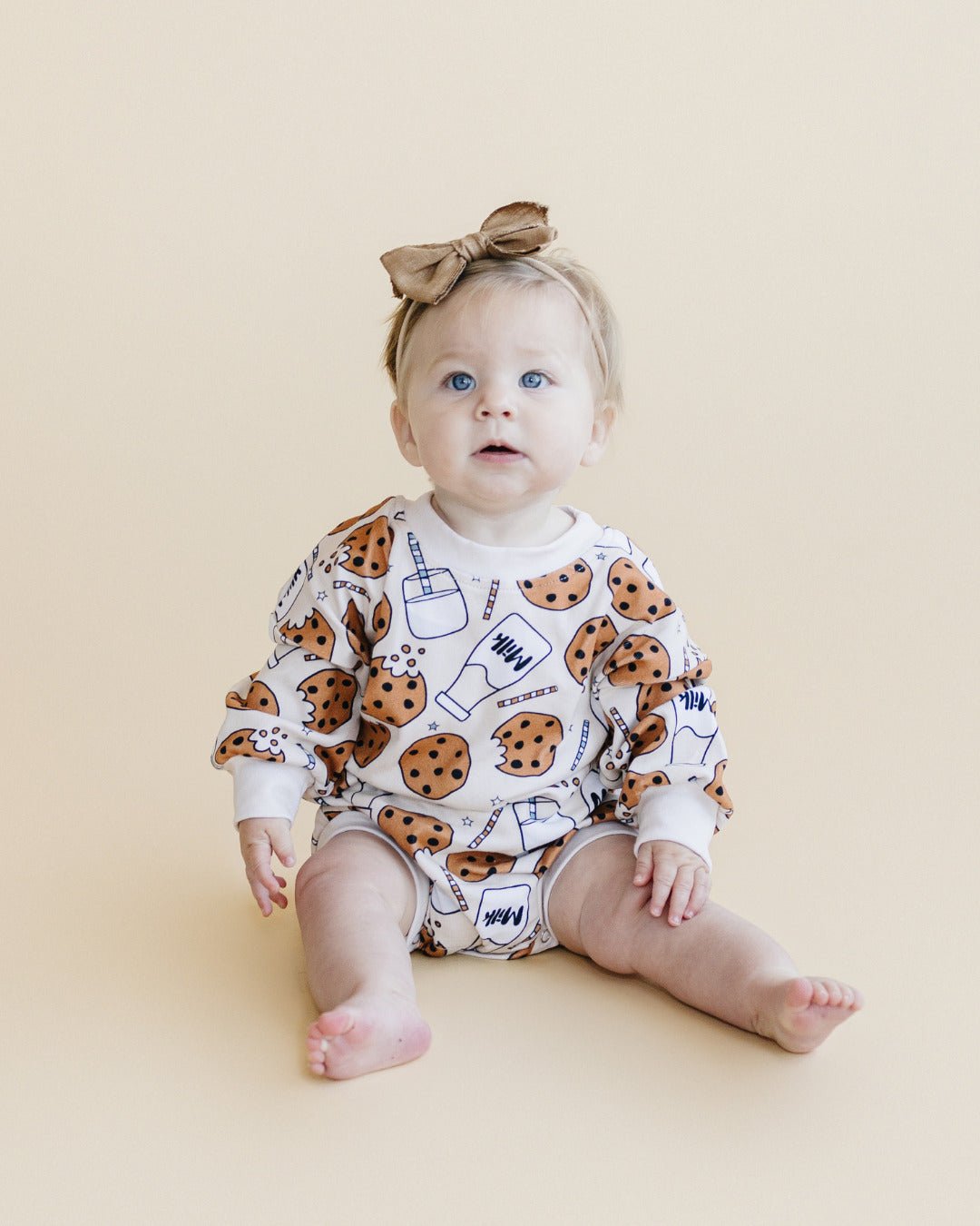 Bubble Romper | Milk & Cookies - Mack & Harvie