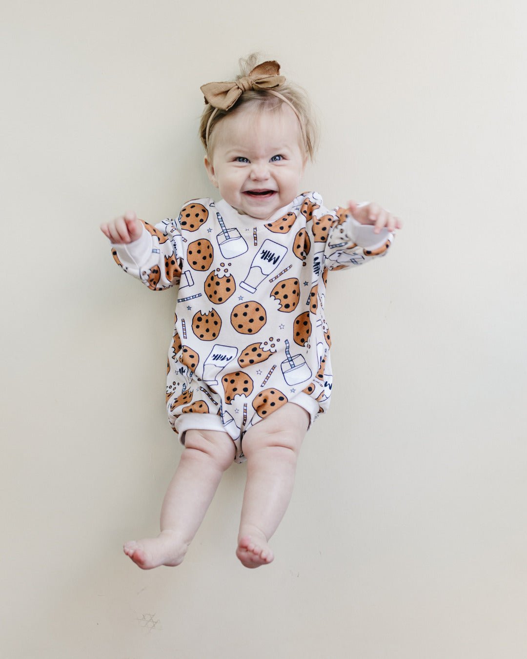 Bubble Romper | Milk & Cookies - Mack & Harvie