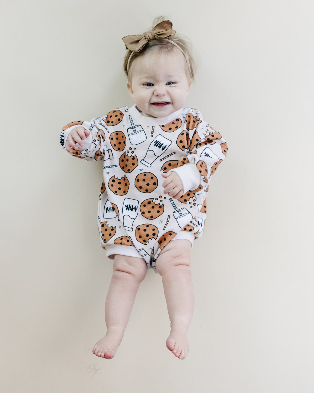 Bubble Romper | Milk & Cookies - Mack & Harvie