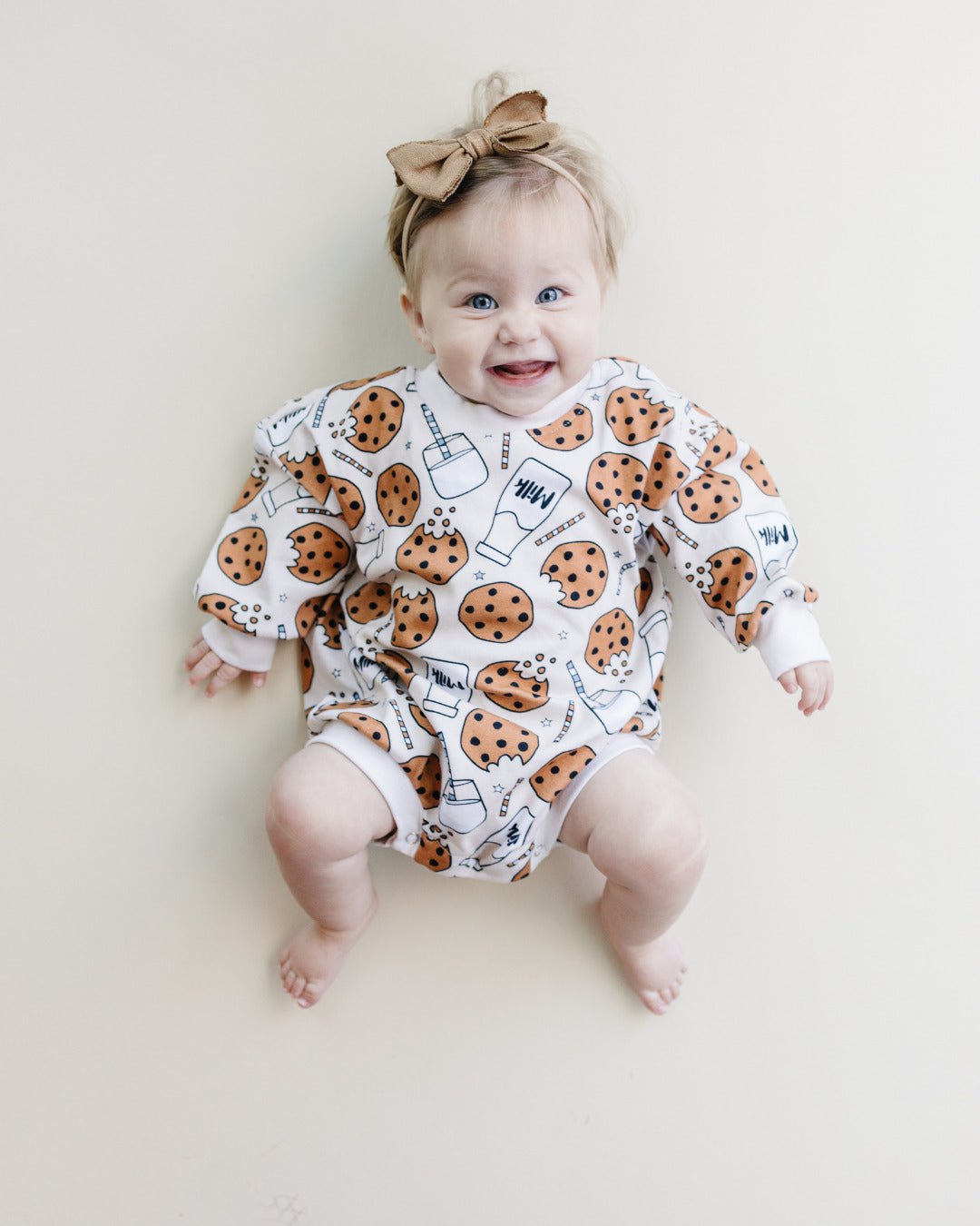 Bubble Romper | Milk & Cookies - Mack & Harvie