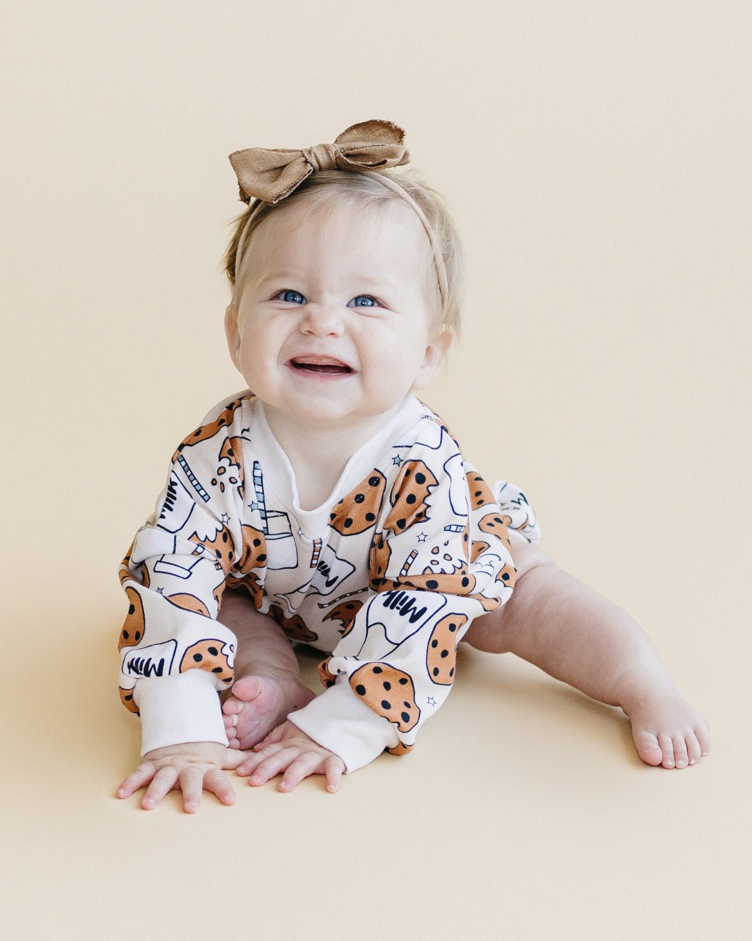 Bubble Romper | Milk & Cookies - Mack & Harvie