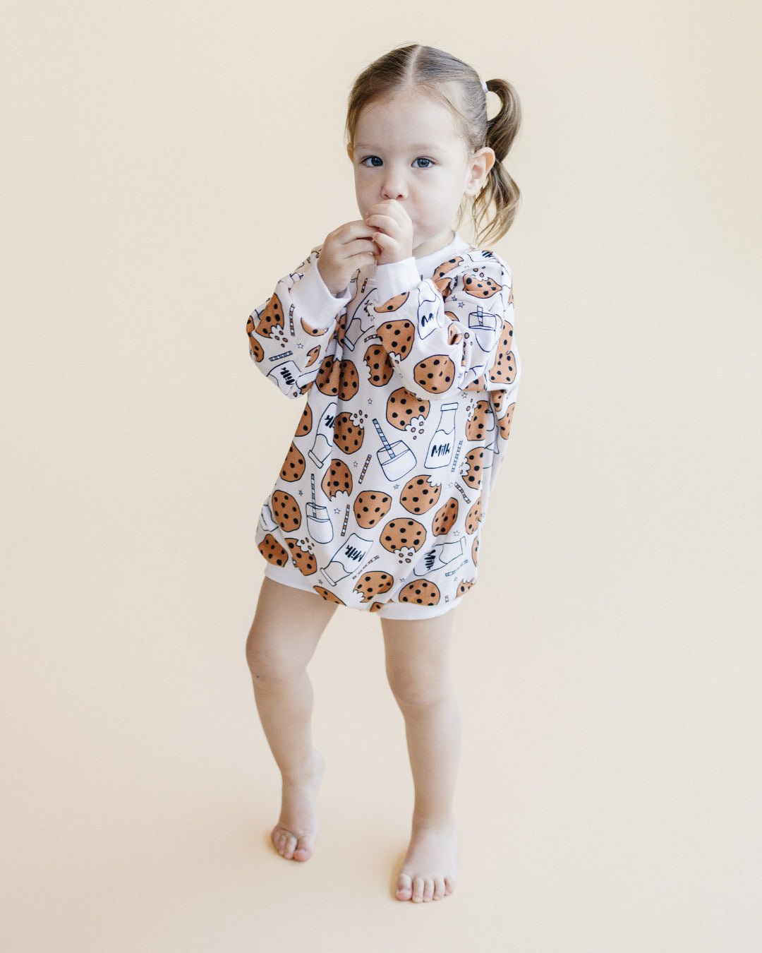 Bubble Romper | Milk & Cookies - Mack & Harvie