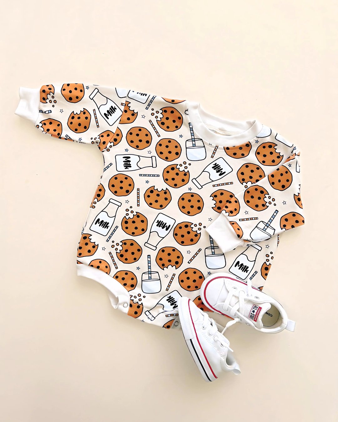 Bubble Romper | Milk & Cookies - Mack & Harvie
