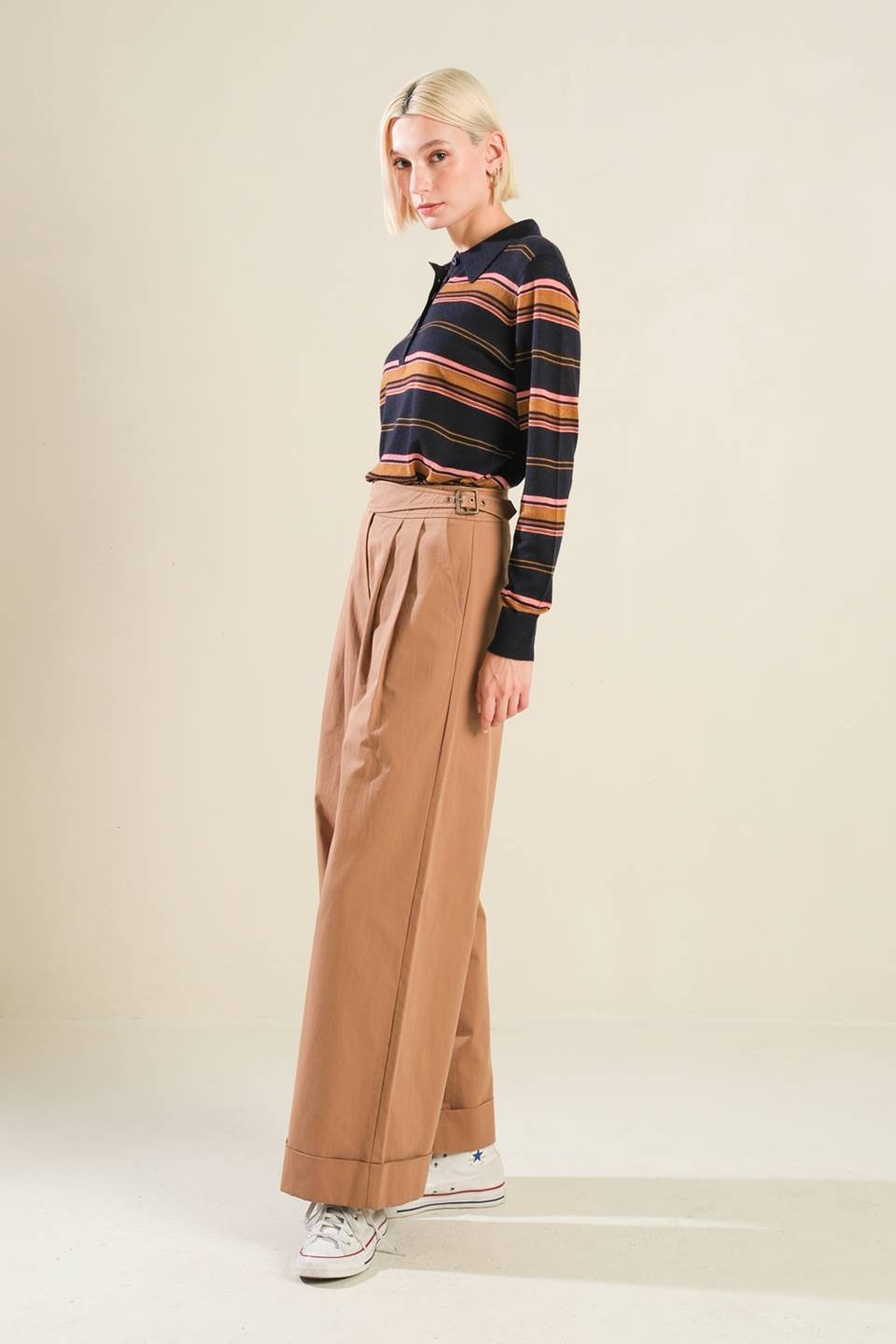 CALL IT FATE SWEATER POLO TOP - Mack & Harvie