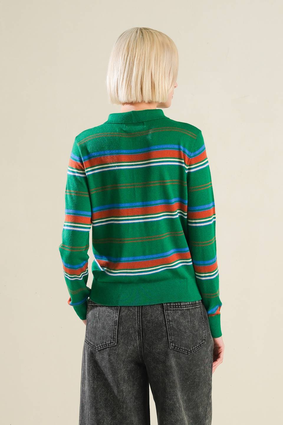 CALL IT FATE SWEATER POLO TOP - Mack & Harvie