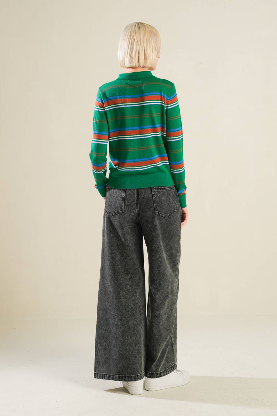 CALL IT FATE SWEATER POLO TOP - Mack & Harvie