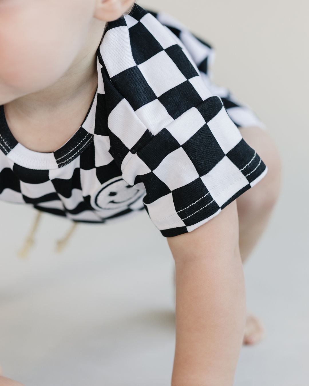 Checkered Shorts Set | Black - Mack & Harvie