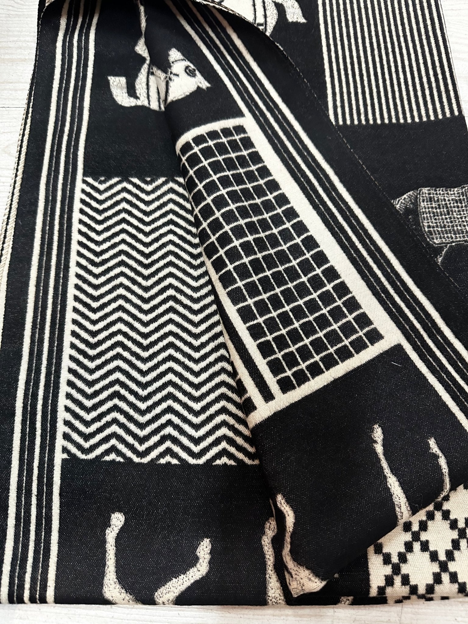 Chevron Checkered Equestrian Wrap 4 colors - Mack & Harvie