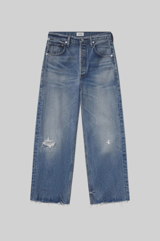 Ayla Raw-Hem Crop