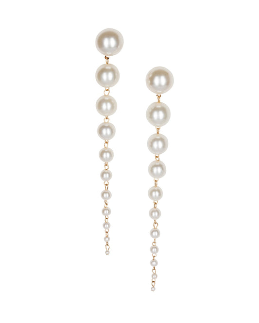 Clutch My Pearls Dangle Earrings - Mack & Harvie