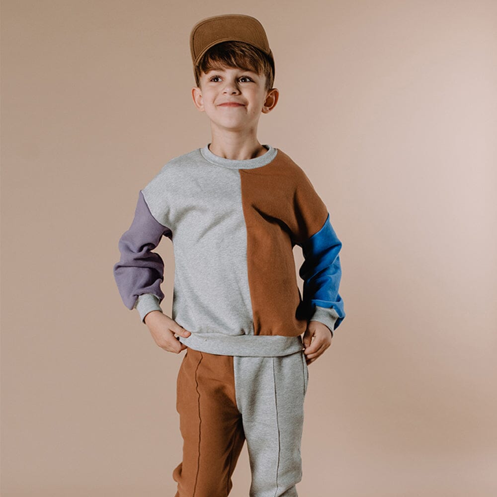 Colorblock Sweat Set - Multi Color - Mack & Harvie