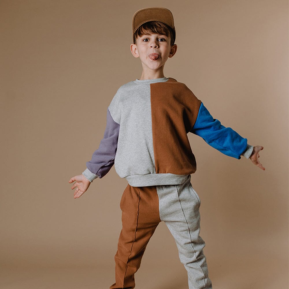 Colorblock Sweat Set - Multi Color - Mack & Harvie