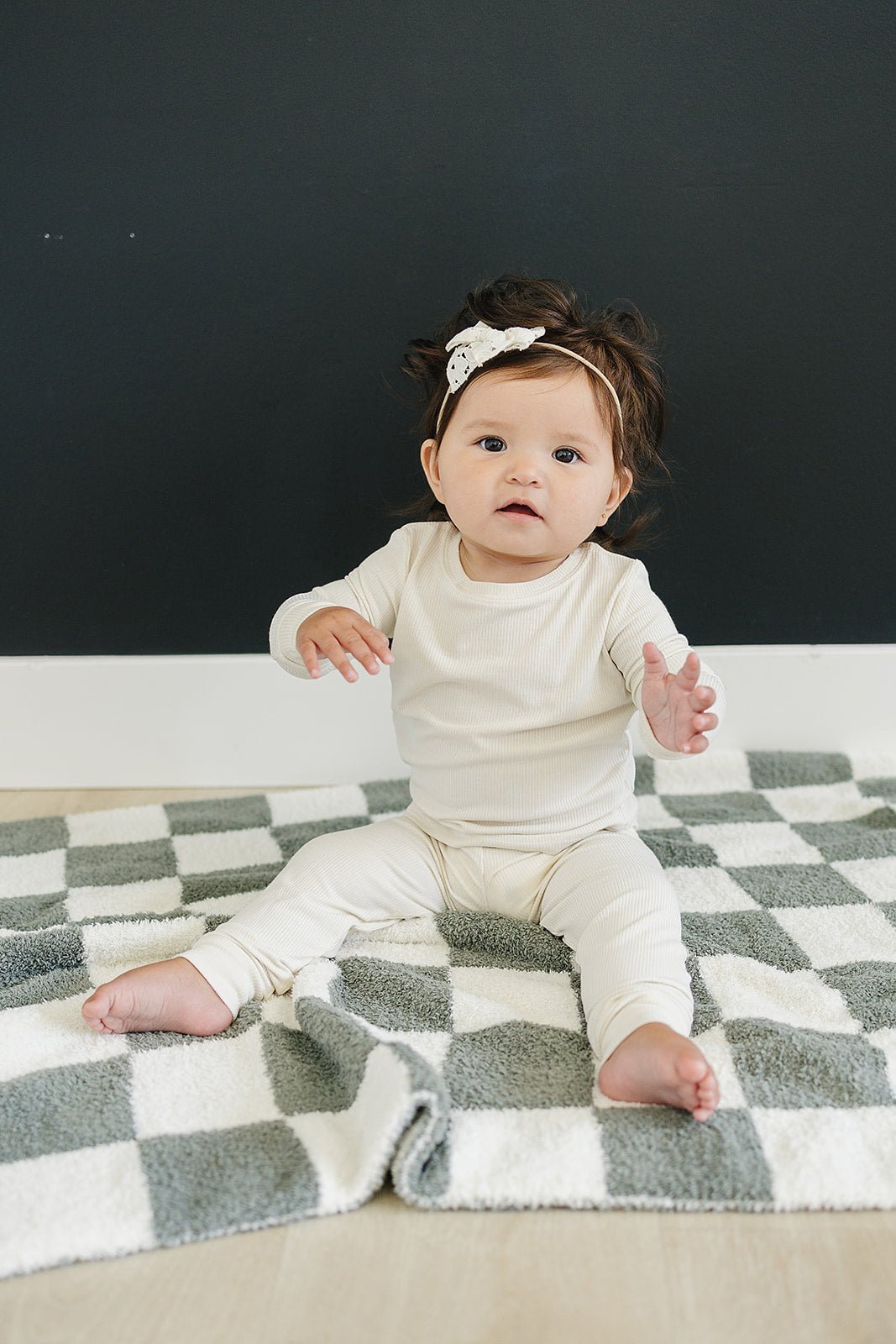 Cream Ribbed Bamboo Cozy Set - Mack & Harvie