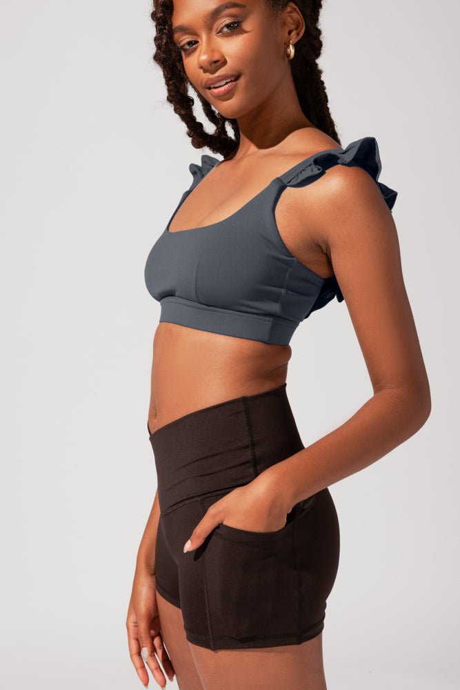 Crisscross Hourglass® Booty Short - Black - Mack & Harvie