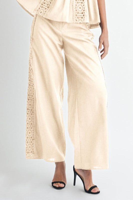 Crochet Detail Pant