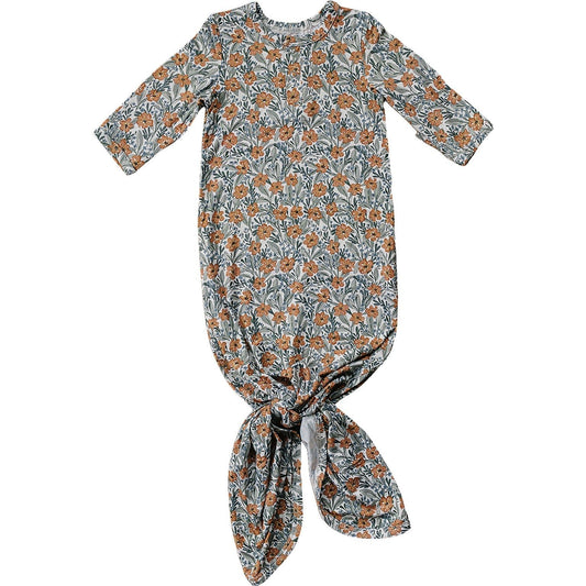 Dainty Meadow Bamboo Knot Gown - Mack & Harvie