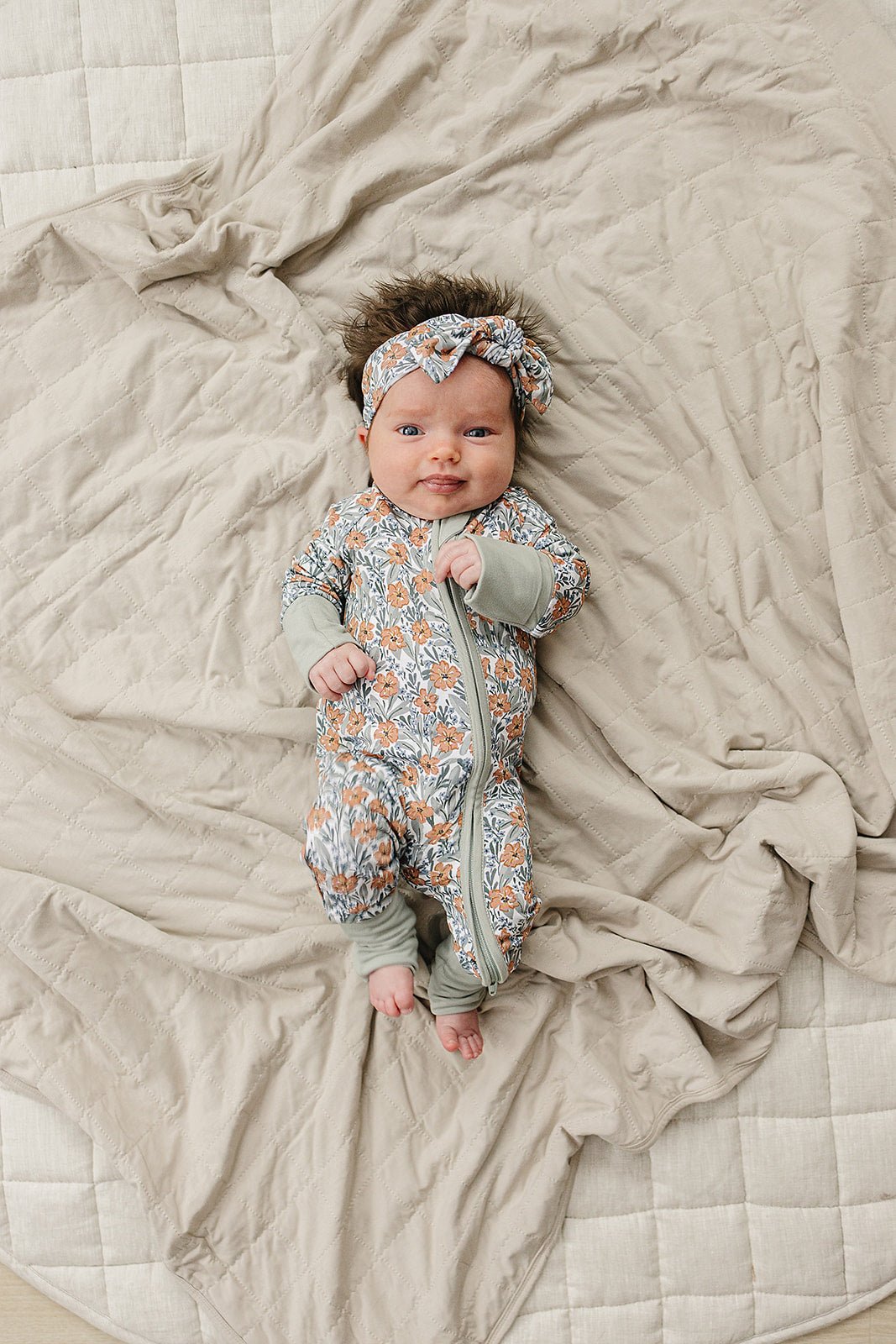 Dainty Meadow Bamboo Zipper - Mack & Harvie