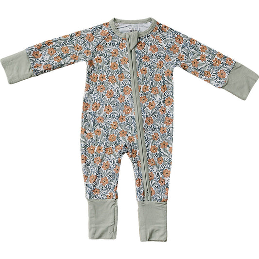 Dainty Meadow Bamboo Zipper - Mack & Harvie